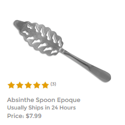 Absinthe Spoon Wormwood Leaf II
