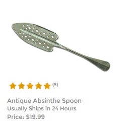 Antique Slotted Absinthe Spoon