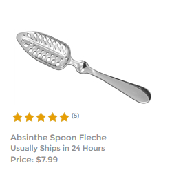 Fleche Slotted Absinthe Spoon
