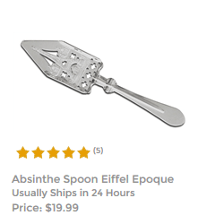 Eiffel Epoque Absinthe Spoon 